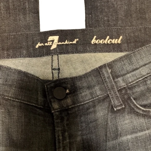 Elevate Your Style with 7 For All Mankind's Everyday Sequin Bootcut Jeans - Picture 6 of 16